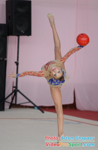 Завершились соревнования на первенство Астраханской области по художественной гимнастике