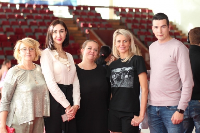 Встреча Елены Шаламовой с гимнастками школы