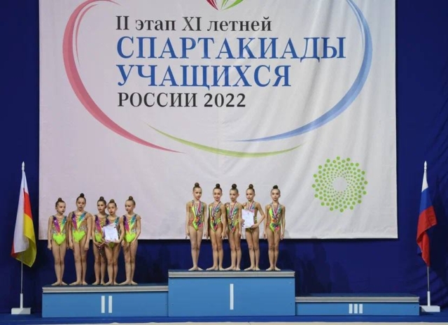 Первенство Астраханской области по художественной гимнастике в групповых упражнениях