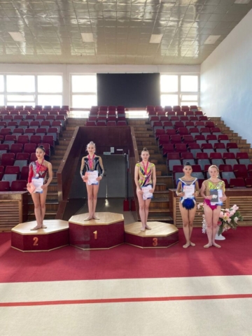 Завершился Чемпионат муниципального образования «Город Астрахань» по художественной гимнастике