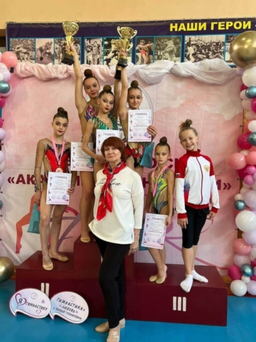 С 21 по 24 октября в г. Махачкале прошло первенство по художественной гимнастике СК «Академия гимнастики»