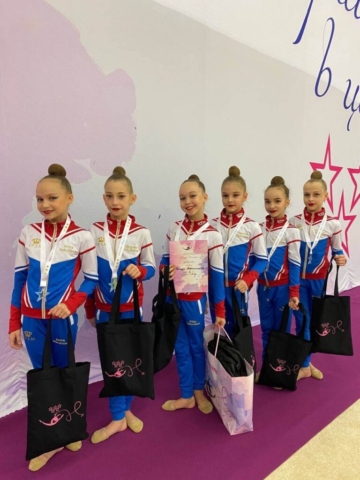 26-27 ноября в г. Москве прошел Открытый турнир по художественной гимнастике «Звезды Олимпа»