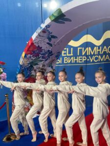 Завершение всероссийских соревнований «Юные гимнастки»